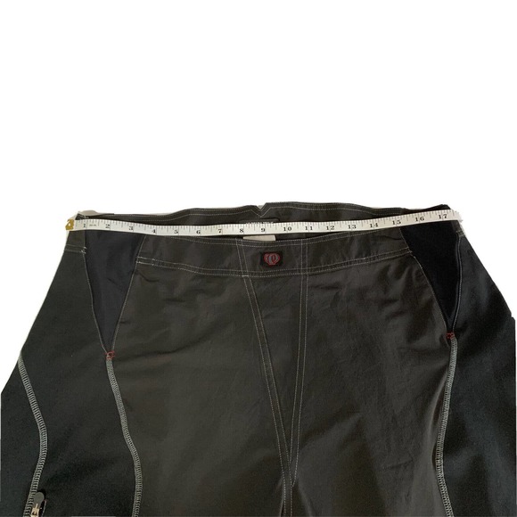 iq Pearl Izumi Shorts Cycling Mountain Bike Mens XL Non-Padded Black Grey Nylon - Picture 5 of 8